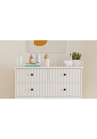 Rabi Mobilya İrem Country Çok Amaçlı 5 Çekmeceli Şifonyer