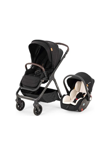 Pıerre Cardın Opera Bebek Arabası Sıyah - Siyah