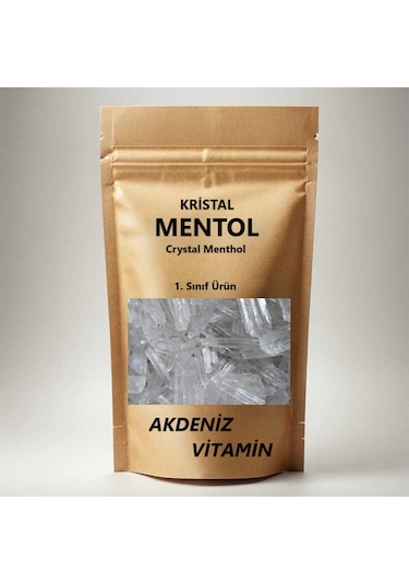 Akdeniz Vitamin Saf Kristal Mentol Crystal Menthol 100 G