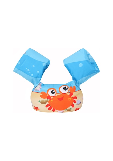 Yeni Moda Çocuk Deniz Havuz Şişme Kolluk Can Simidi 2-6 Yaş Mavi
