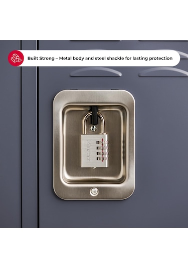 Master Lock Kendi Kombinasyon Asma Kilidinizi Ayarlayın, 4'lü Pak