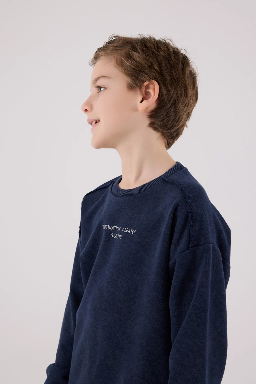 Rolypoly Erkek Çocuk Eşofman Takımı Lacivert-1732 Lacivert