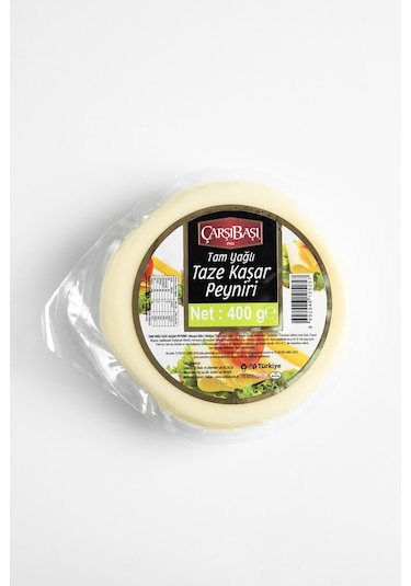 Tam Yağlı Kaşar Peyniri - 400 Gr