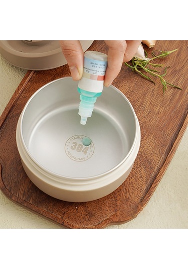 Yunboo 304 Paslanmaz Çelik Isı Saklama Yemek Kutusu, Kaçırmaz, 2 Adet 420ml+620ml , Isı Yorumu Çantasıyla, Öğrenci-ofis İçin, Çok Katlı Bento Kutusu, Beyaz Beyaz