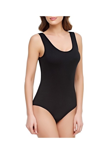 Tutku Geniş Askı Alttan Çıtçıtlı Kadın Body