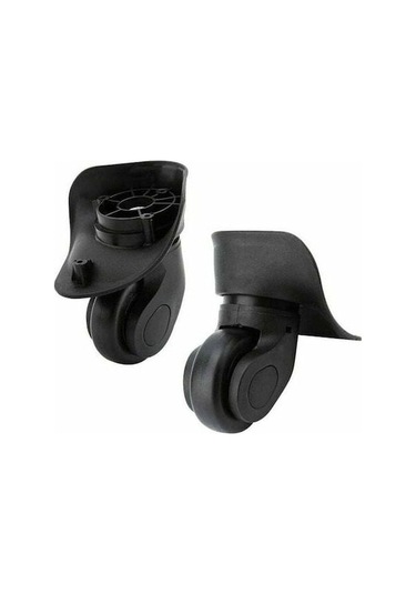 Hfambition Sessiz Pp+pet Tekerlekler, 2 Adet, 300 Gr, 10.6x10.4x9 Cm, Valiz/seyahat Çantası Tekerlek Aksesuarı -