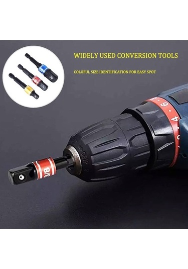 Tongxida 105 Dönüşlü Elektrikli Vidalama Seti - 7 Parça Manyetik Uzatma Çubuklu, Dar Alanlar İçin, Akıllı