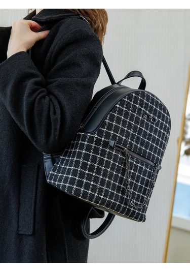 Kari Şehir A5 Deri Sırt Çantası 463477531 Siyah