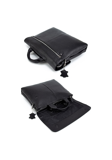 Kangaroo Kıngdom Evrak Çantası %100 Hakiki Deri Askılı Laptop Kangaroo K. 2138S