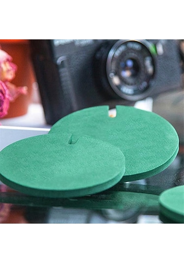 Bardak Altlıkları Kendin Yap Kaktüs Bardak Altlığı, Çiçek Saksısı Tutuculu 6 Parça Set Çok Renkli