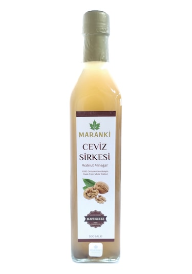 Maranki Ceviz Sirkesi İçilebilir 500 ML