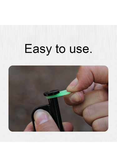 Xiyyadms Kamp Tırnak Işık Halkaları, 10 Adet Silikon O Tipi Uyarı Çemberi, Çadır Aksesuarı, Gece Görünürlüğü Sağlar Çok Renkli