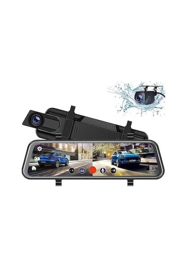 Tongxida 10 Hd 1080p Çift Lens Ters Kamera, Gece Görüşü Ve Arka Kamera