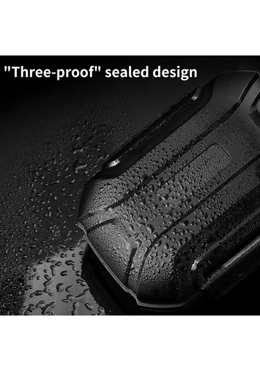 Trn Mag+ Kulaklık Saklama Kutusu Düşme Önleyici Kulaklık Aksesuarları Mühürlü Su Geçirmez Saklama Kutusu - Şeffaf Beyaz