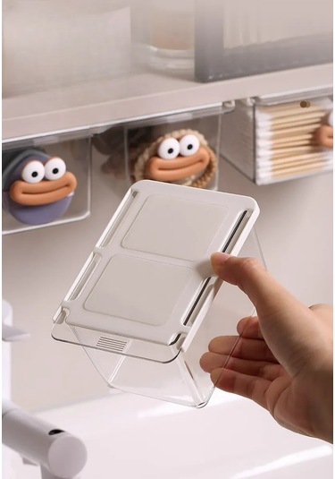 Practıco Pamuklu Çubuklar Ve Diskler İçin Düzenleyici 328474586 Beyaz