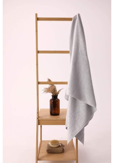 NİVEMESHOME GRİ BAMBU BANYO HAVLUSU NURPAK