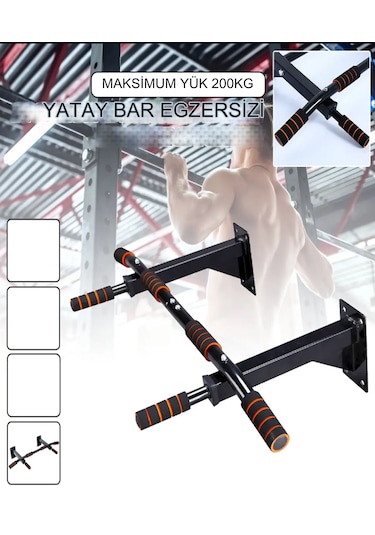 Raiden Duvar Barfiksi Duvara Monte Barfiks Çekme Aleti Kapı Barfix