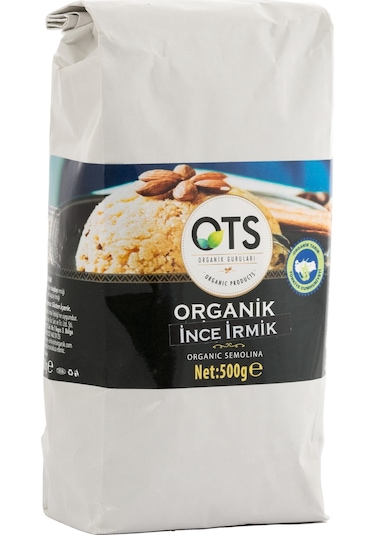 Ots Organik İnce İrmik 500 G
