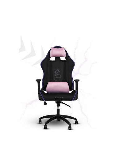 Rio Balerion Terletmez Kadife Kumaş Siyah Gaming Oyuncu Koltuğu - 5 Siyah