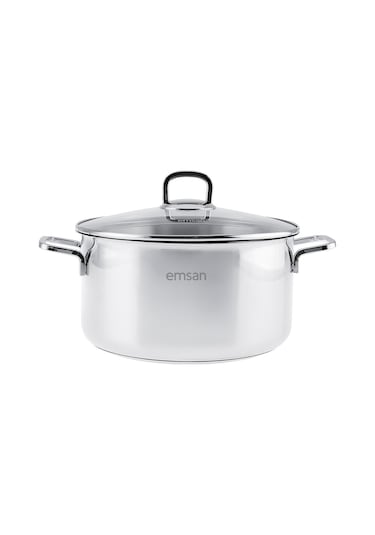 Emsan Cocinero 10 Parça Çelik Tencere Çeyiz Seti