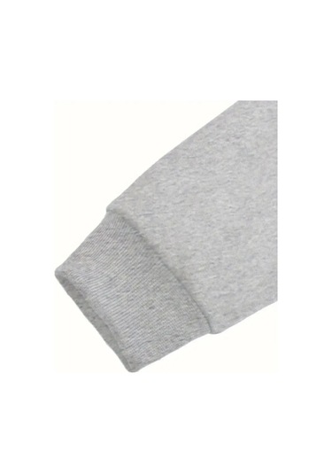 Kışlık Kapüşonlu Sweatshirt, Çocuk Pembe Panter Baskılı Gri