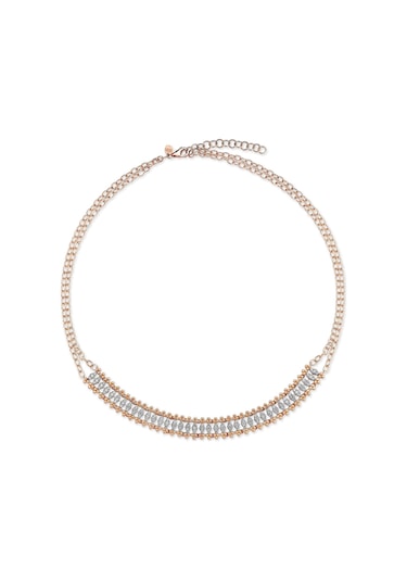 Reis Kuyumculuk T9454 İl Prosecco White Pembe Altın Kolye