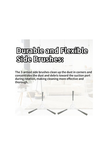 Dreame L10s Pro Ultra Heat Robot Süpürge Ana Yan Fırça Hepa Filtre Paspas Bezi Toz Torbası Parçaları