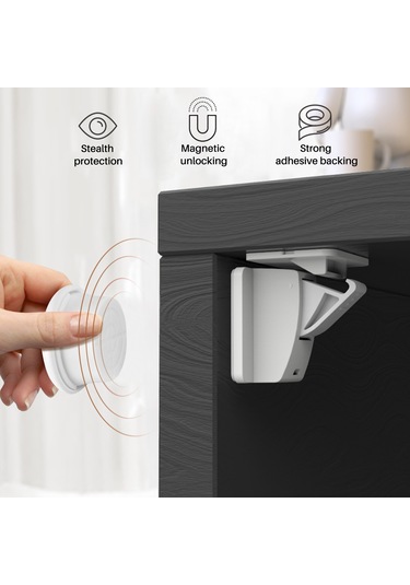 Çoğu Marka Dolapları İçin Anahtarlık 2 Paket Anahtar Yapışkan Yüzey İçerir