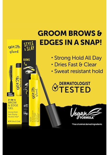 Got2b Glued Kaş Ve Saç Çizgisi Güçlü Tutuş Jölesi 16ml