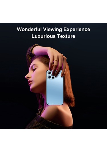 Vkemall  13 Pro Uyumlu Model 2: Şarj Edilebilir Pc Kılıf, Dinamik Işıklı Animasyon, Tam Yönlü Sağlama Ve Darbeye Dayanıklılık