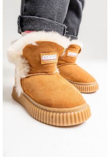 Mnpc Kız Çocuk Cat Hakiki Deri Hakiki Kürklü Suya Dayanıklı Bot 25k4b1104871 Cat