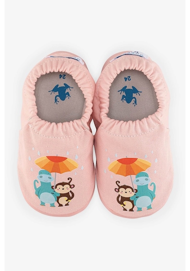 Hopfrög Kids Umbrella Flower Hyper Toz Pembe Barefoot Akıllı Patik Pembe