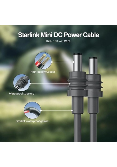 Edup Ep-sk0098 5m Mini 5.5 X 2.1mm Dc'den Dc'ye Güç Kablosu