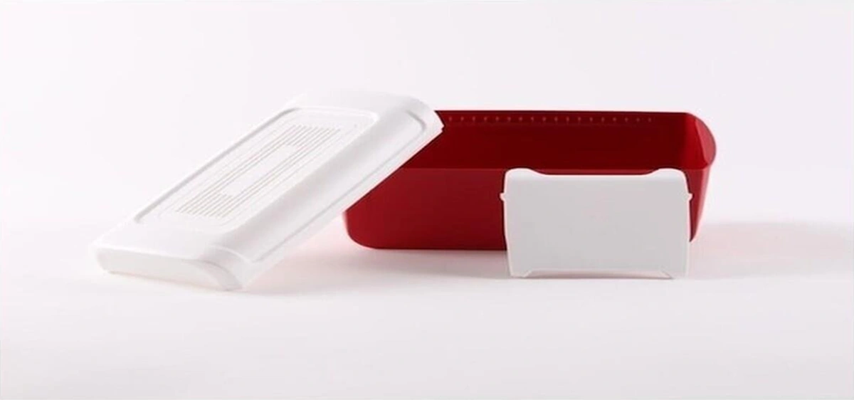 Tupperware Ekmek Saklama Kabı Süt Beyazı