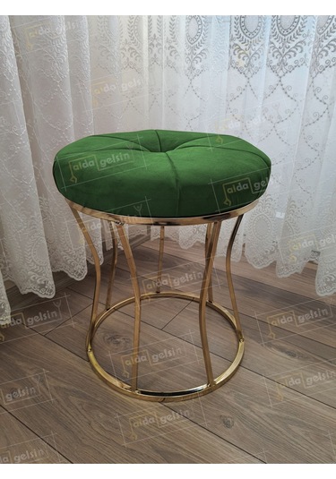 Kum Saati Dilimli Makyaj Pufu Gold Gri