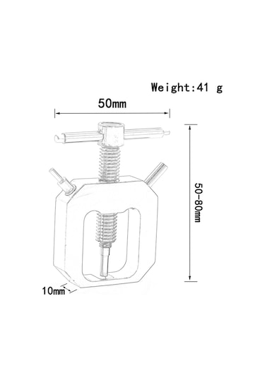 Suofeng Rc Araba Motor Dişlisi Çıkarıcı - Alüminyum Alaşımlı Pimli Dişli Sökme Aleti