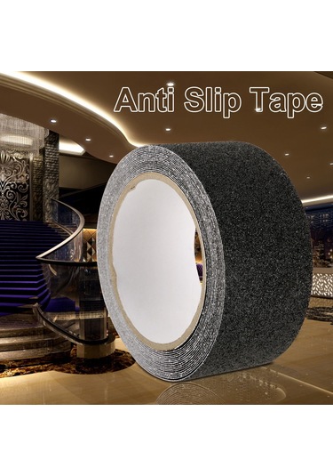 Shineyee Pvc + Silikon Karbür Kendine Yapışkan Kayma Engeli Bantı - 5cm X 5m - Ateş Direnci, Suya Dayanıklı, Üstün Dayanıklılık