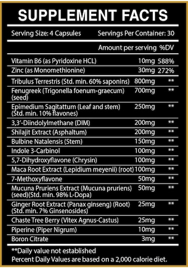 Centurion Labz Retreat Pct Post Cycle Support Tribulus + Maca