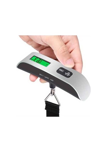 Pazly Taşınabilir Elektronik Bagaj Tartısı, Ev Seyahat Şarj Bagaj Tartısı Siyah, Küçük Boyutlu Siyah