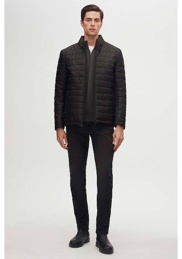 D'S Damat Slim Fit Rüzgar Geçirmez Elyaf Dolgulu Erkek Mont 3HF07ORT04262 Siyah D'S Damat Slim Fit Rüzgar Geçirmez Elyaf Dolgulu Erkek Mont 3HF07ORT04262 Siyah