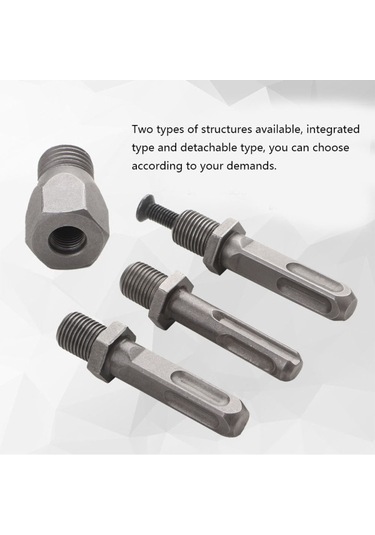 Su Islak Matkap Ucu Elektrikli Çekiç Bağlantı Çubuğu Entegre Çıkarılabilir Yapı Seçilebilir 5 Opsiyonel Entegre Kare Sap