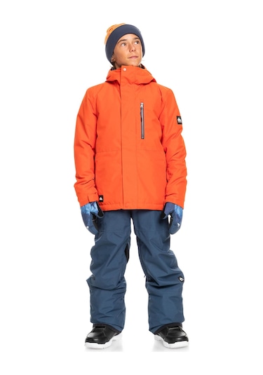 Quıksılver Quiksilver Mission Solid Youth Erkek Çocuk Snowboard Ceketi Nze0 Renkli