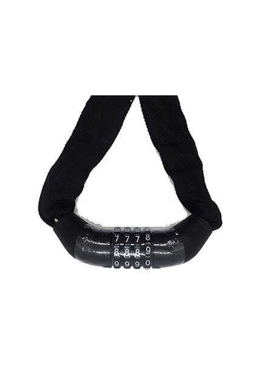 Zozo 4X120CM Şifreli Zincir Kilit Siyah