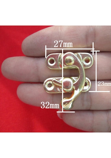 5 Adet Antika Metal Yakalama Kavisli Toka Boynuz Kilit Toka Kanca Mücevher Kutusu Asma Kilit Altın 5 Adet Antika Metal Yakalama Kavisli Toka Boynuz Kilit Toka Kanca Mücevher Kutusu Asma Kilit Altın