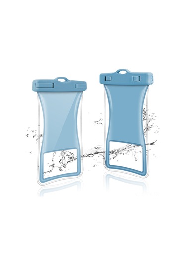 Teltree Genel Telefon Su Geçirmez Kılıfı, Tpu Malzemeyle Dokunmatik Ekran Desteği, 99% Cihaz Uyumu, Hafif Ve Dayanıklı, Beyaz Renk Beyaz