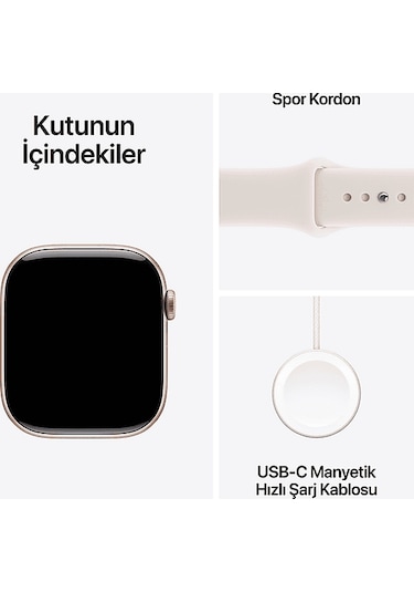 Apple Watch Series 11 Gps 42 MM MEU04TU/A Akıllı Saat (Distribütör Garantili)