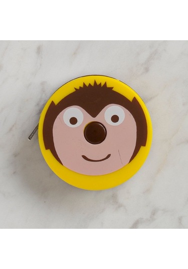 Büro Ev Ofis İçin 1,5mt Ölçer Sarı Şerit Metre Sevimli Motif Mezura Diğer