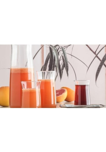 Lav Baduhome Vera Bardak Seti Takımı - 25 Parça Su Meşrubat Çay Bardağı Seti Takımı Çeyiz Seti