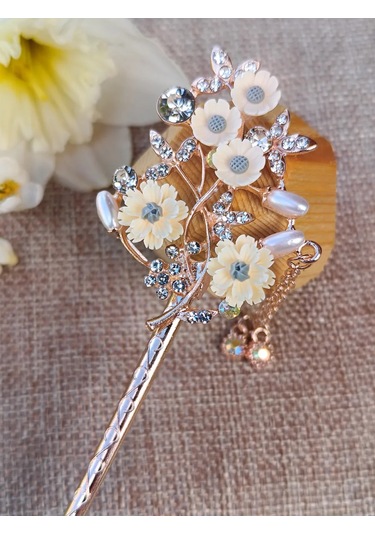 Villovatik Topuz İğnesi Leandro Sarı 156466384 Gri