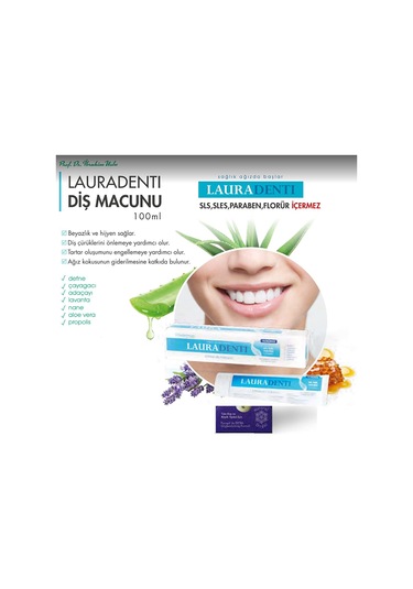 Fitoderman Florürsüz Bitkisel Diş Macunu 100 ML